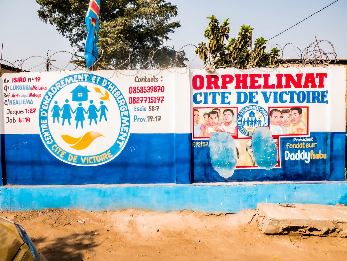 L'orphelinat Cité de Victoire, quartier Lukunga/Malueka, Kinshasa